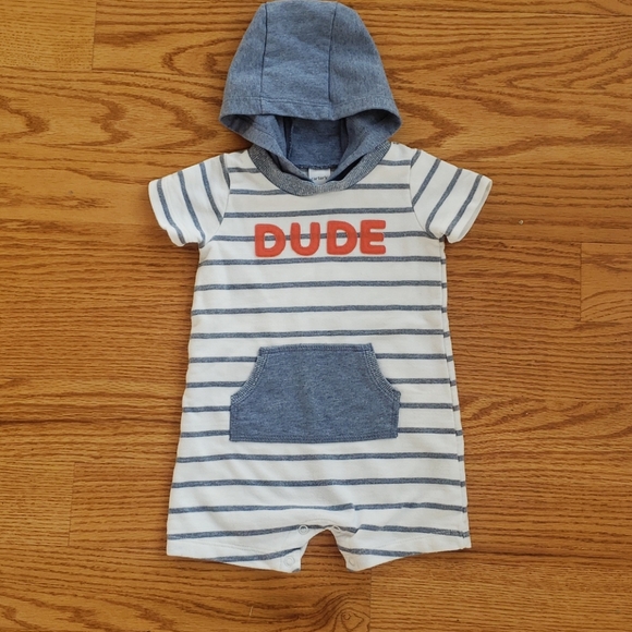 πHPπCarter's "dude" romper size 12months π¨ - Picture 2 of 3